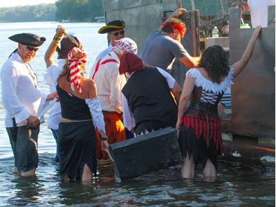 Pirate Raid, July 3 - Mike tansey Photo